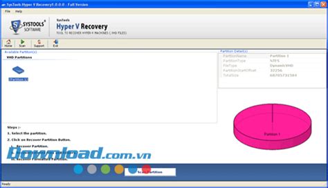 SysTools Hyper-v Recovery 8.0