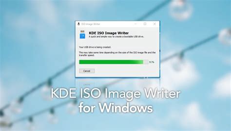 KDE ISO Image Writer