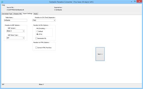 Paradox Converter 4.29 Free