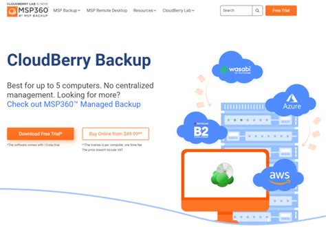 Cloudberry Backup 2025 Download For PC
